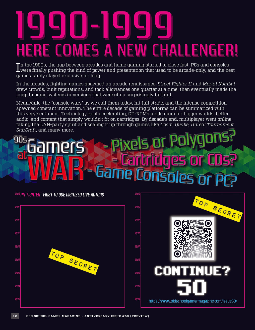 Commemorative Issue #50 - $15 FREE US SHIPPING, $5 CANADIAN