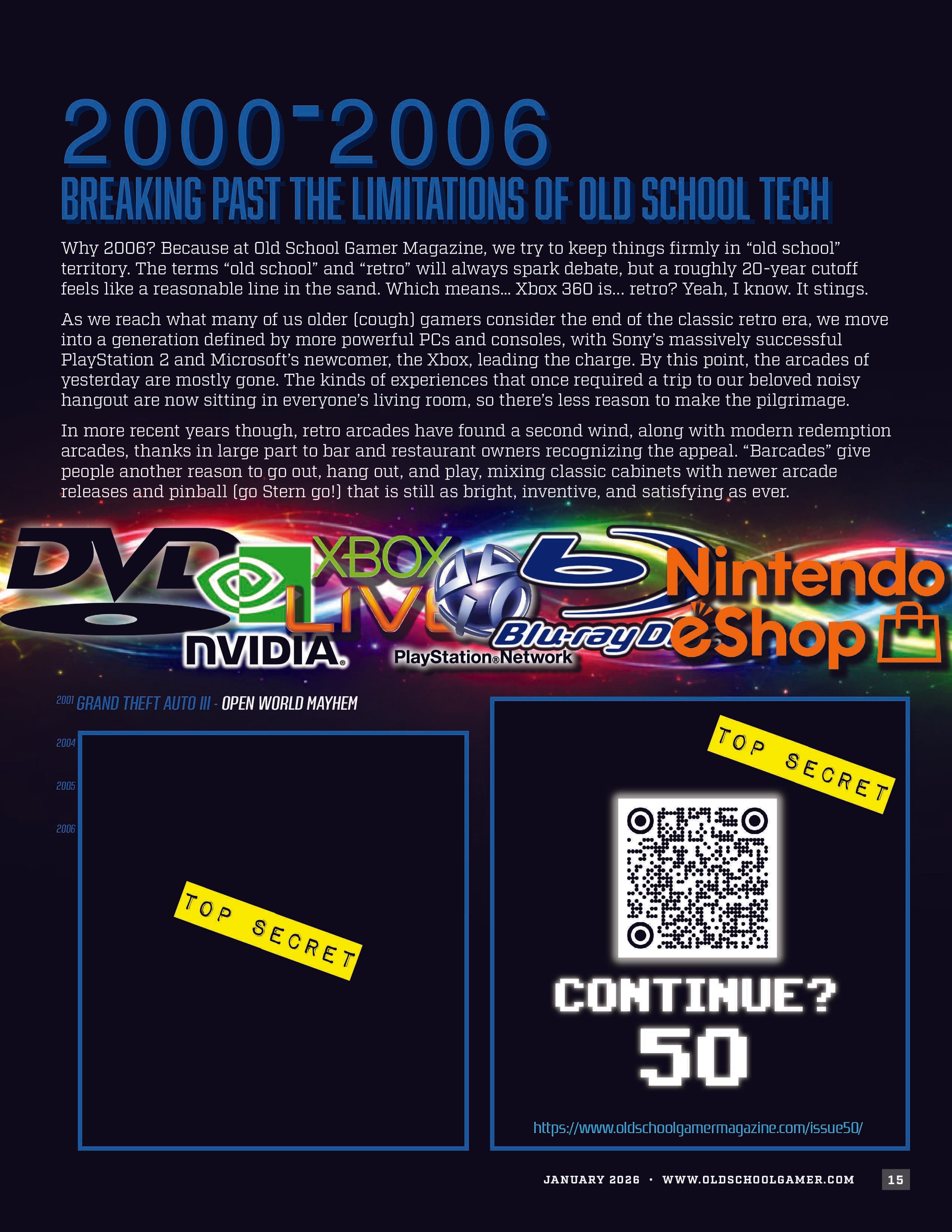 Commemorative Issue #50 - $15 FREE US SHIPPING, $5 CANADIAN