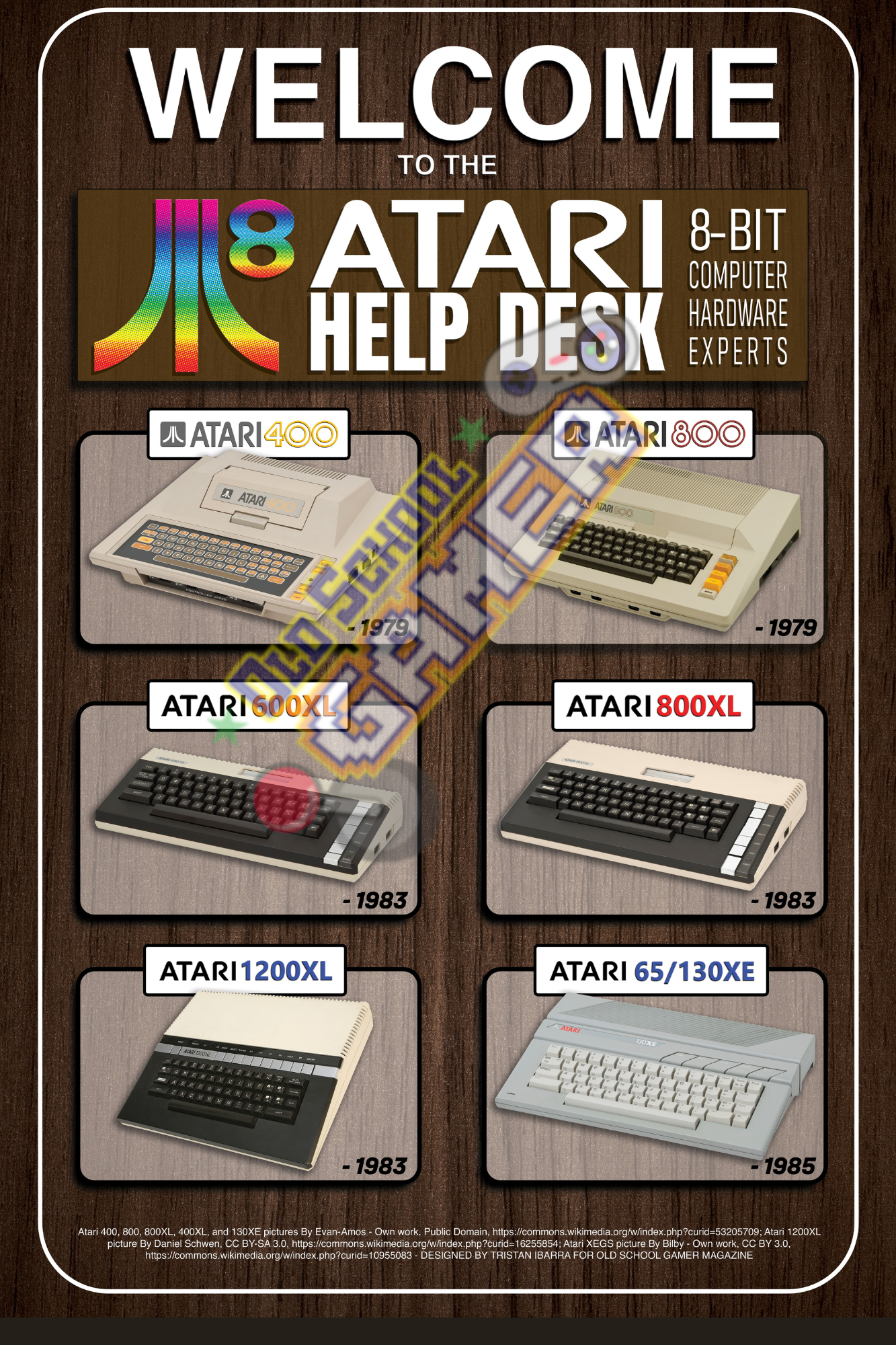 Atari Help Design Sign