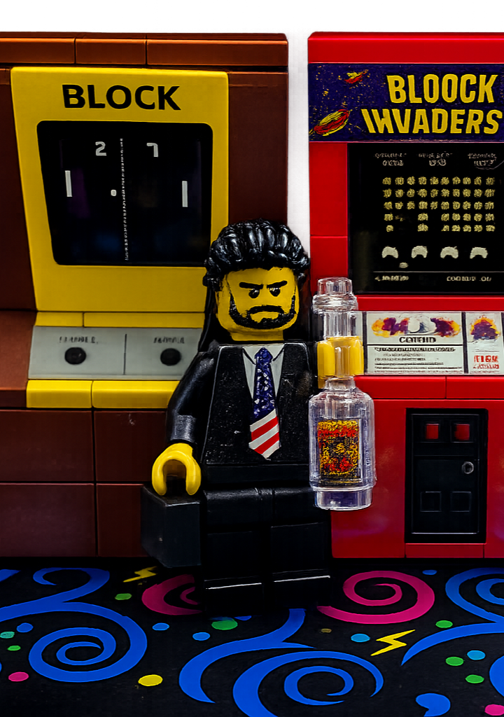 Billy Mitchell Mini Figure