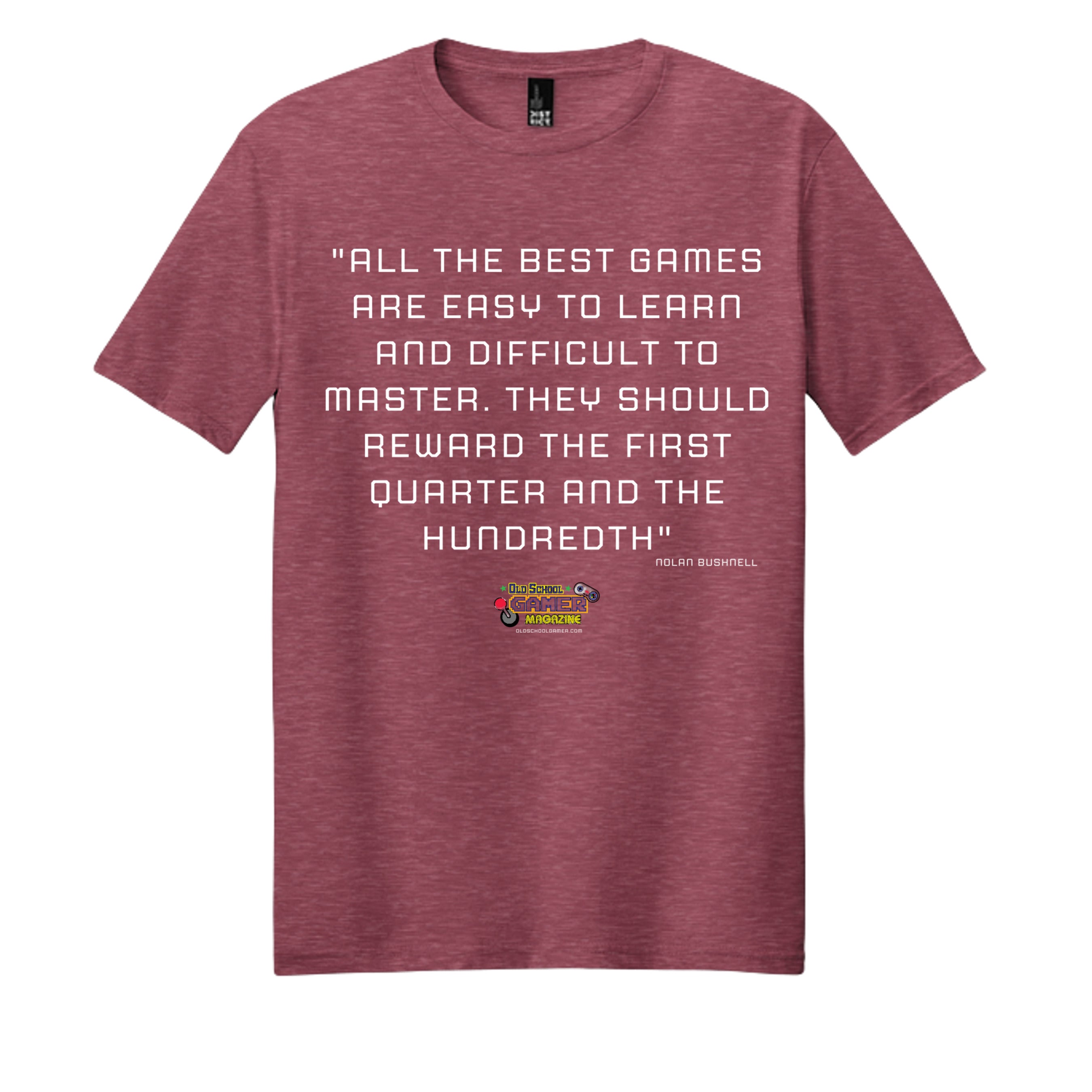 Heathered Red - DM108 - FRONT