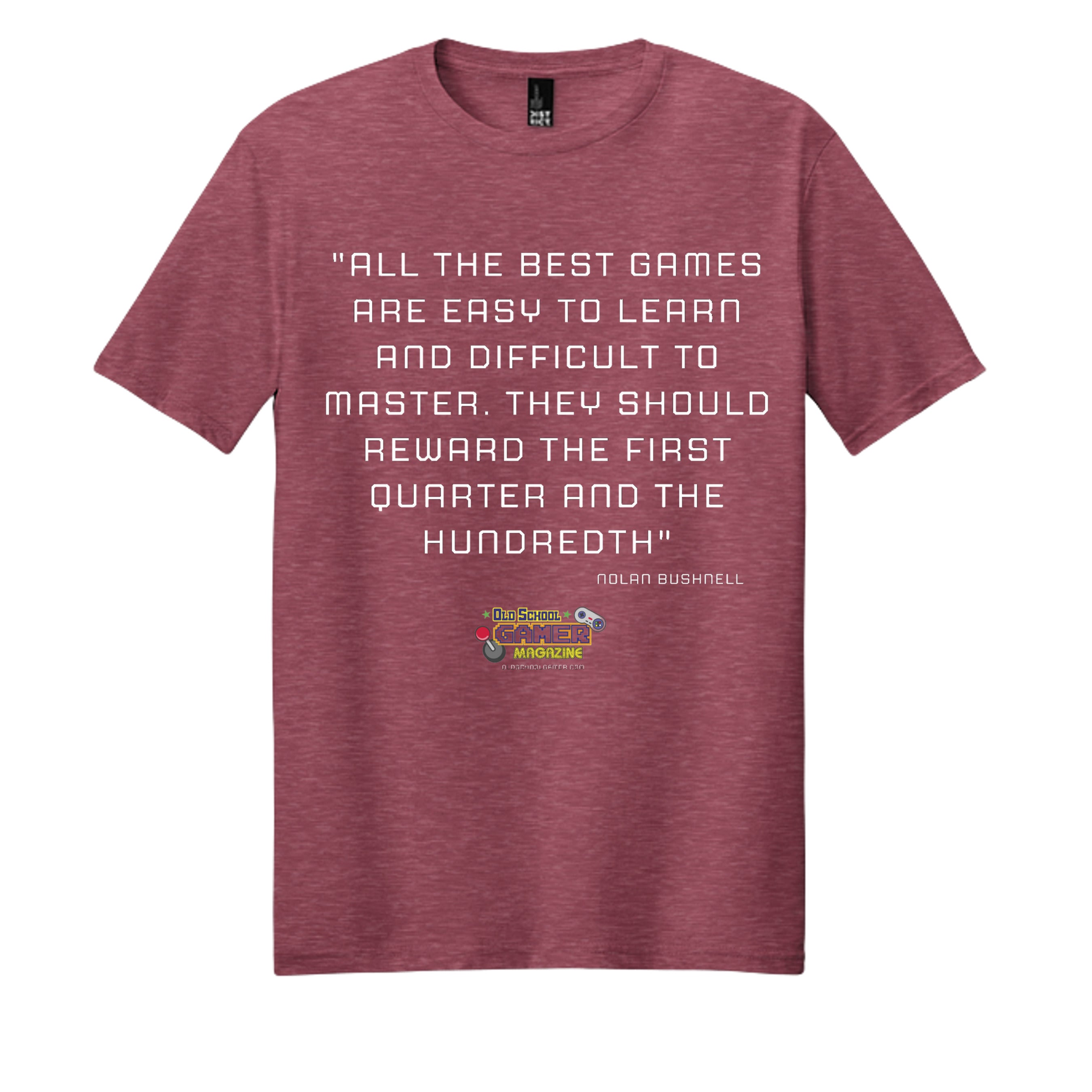 Heathered Red - DM108 - FRONT